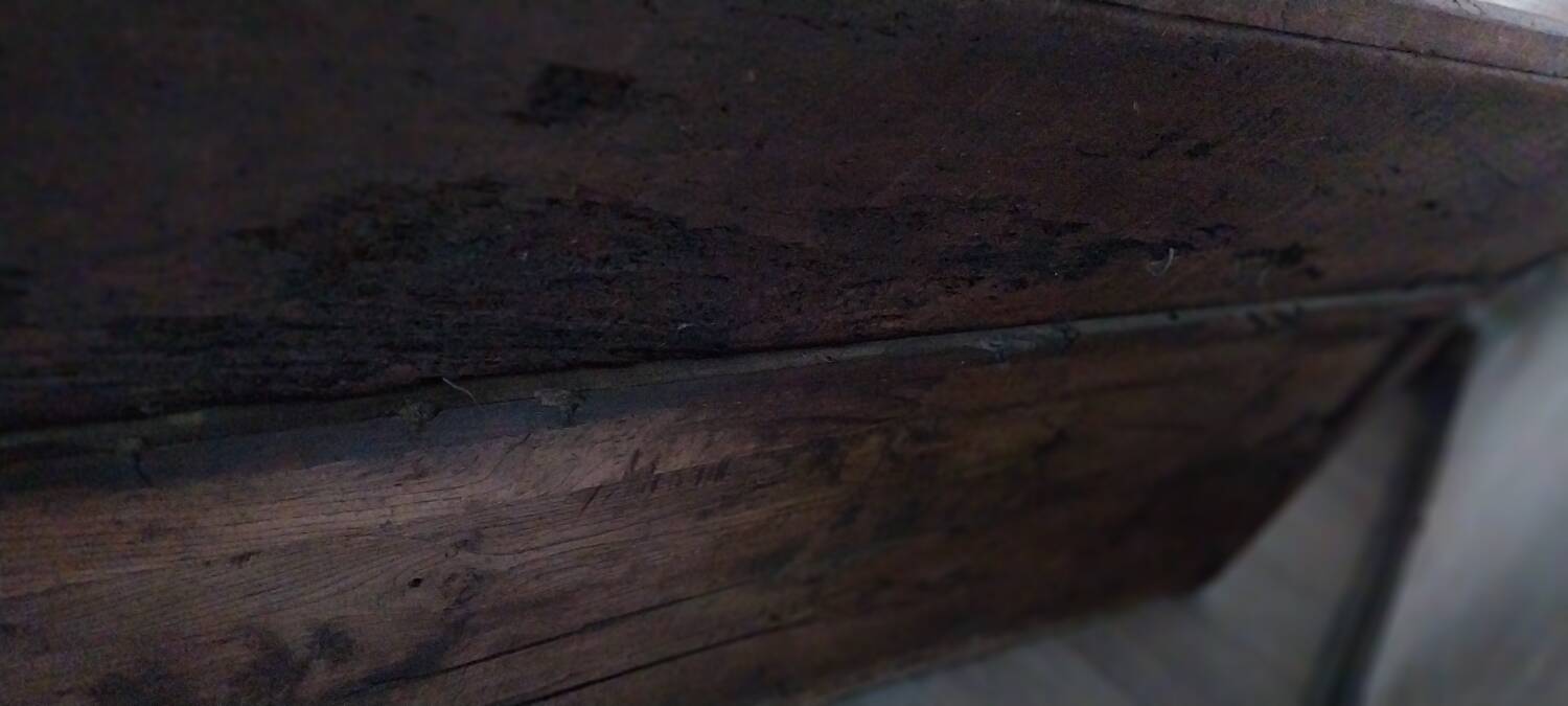 Maie, pétrin en chêne