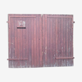 Wooden gate 246x199.5cm double flaps