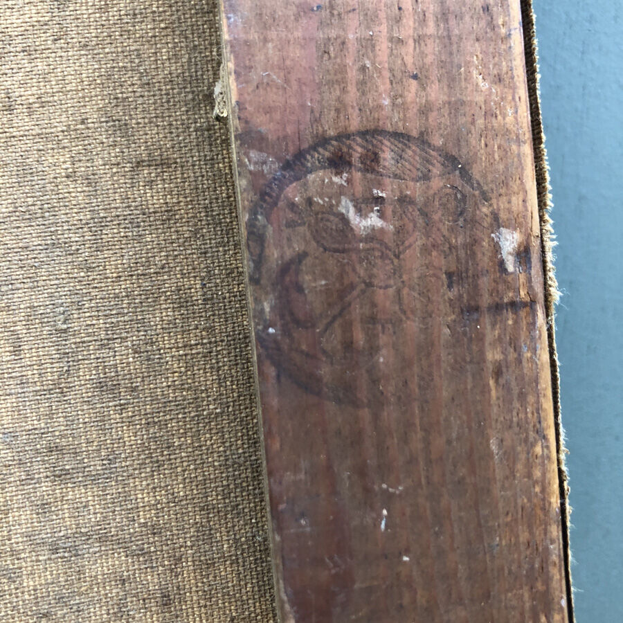 Ancient equestrian painting