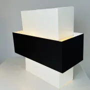 Geometric Wall Lamp By J.J.M. Hoogervorst For Anvia Nederland, The Netherlands, 1960S