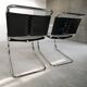Set of 4 1970s Cantilever Chairs – in the style of Mies van der Rohe (MR10)