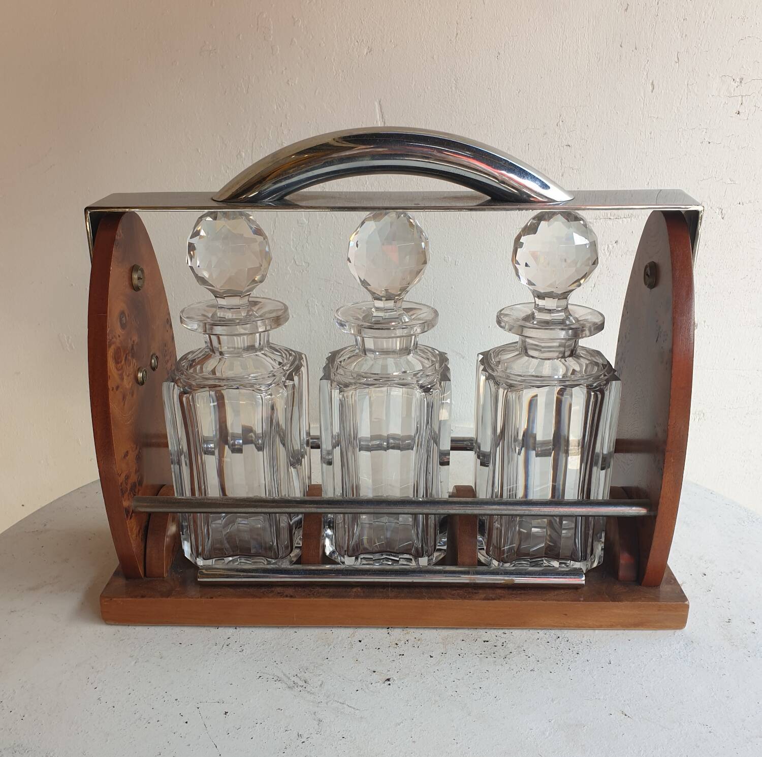 Art Deco Liqueur or Whiskey Cellar