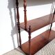 Mahogany wall shelf 1900