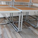 Lot 6 chairs Marcel Breuer Cesca B32