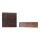 Vintage pocket trays in rosewood and brass – style A