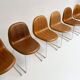 Ensemble de 6 chaises de design danois Gubi 3D de Komplot Design, 2003