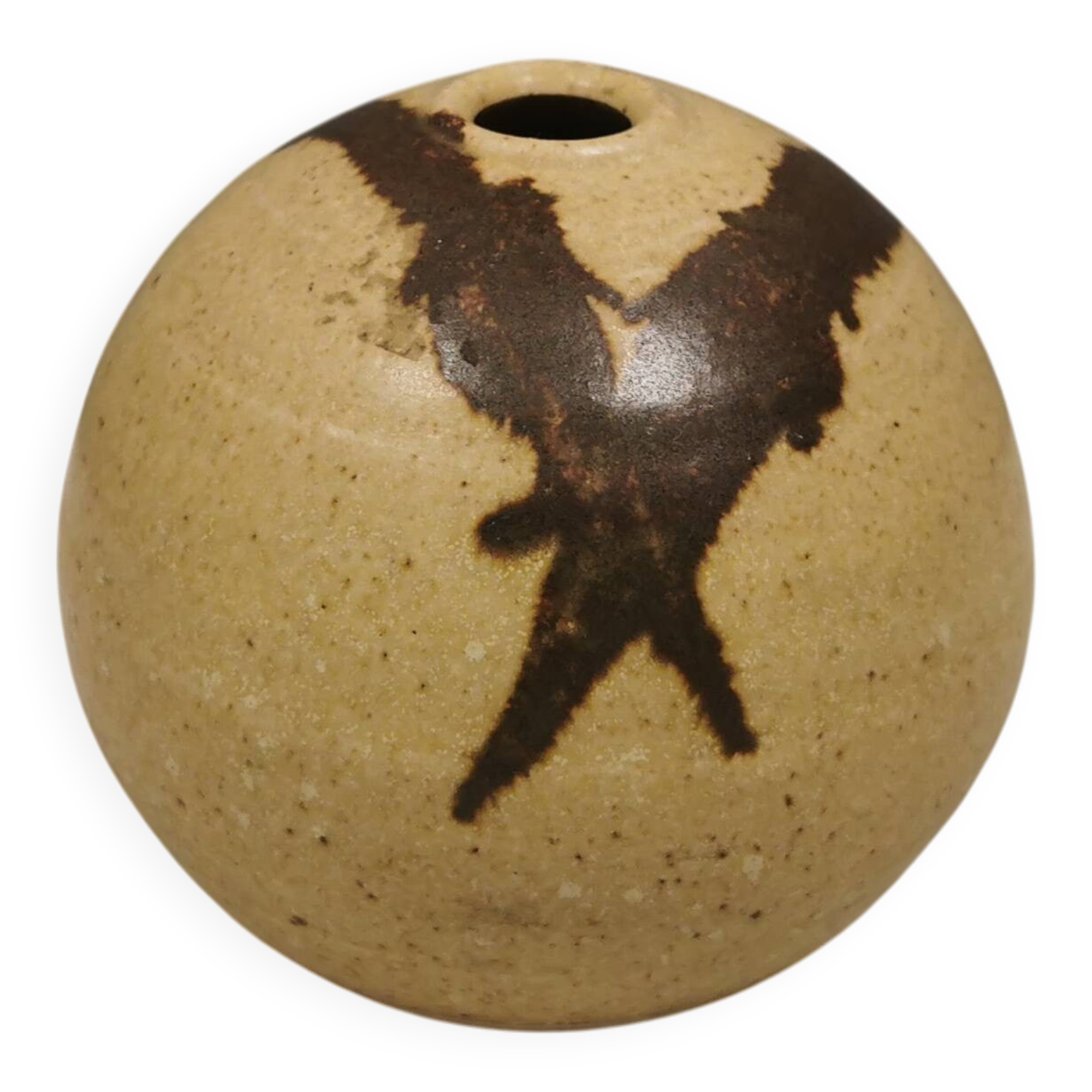 Miniature ceramic vase from the 1970s-1980s, Denmark.