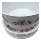 Assiettes et plat moulin des loups
