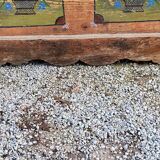 Alsatian polychrome wedding chest eighteenth -nineteenth century