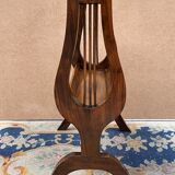 Table Double Harp Feet Lyre.