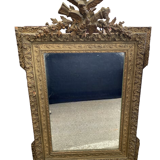 Old gilded mirror