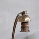 Lampadaire en laiton français du milieu du siècle