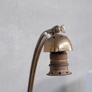 Lampadaire en laiton français du milieu du siècle