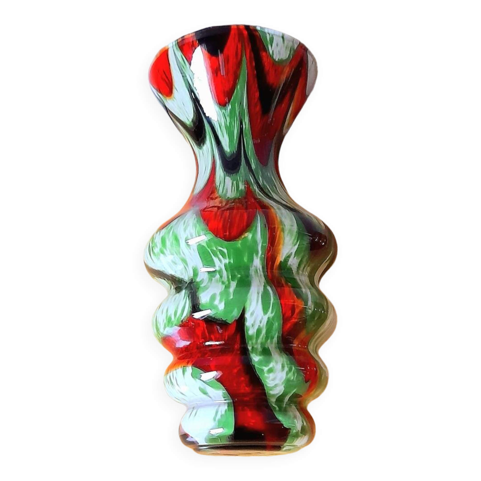 Murano glass vase, Carlo Moretti 70s