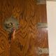 Wall mounted dartboard cabinet