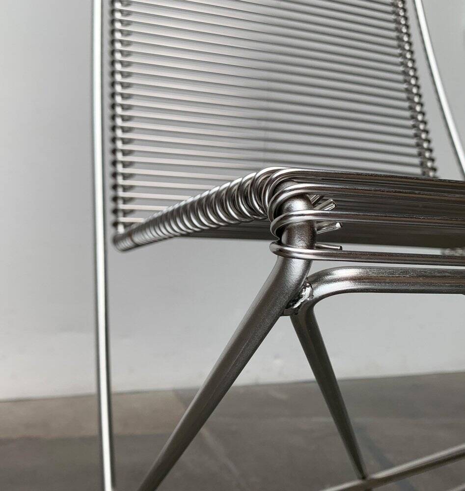 Postmodern German cantilever chair by Till Behrens for Schlubach, 1980s.