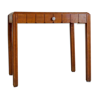 Table ancienne en bois Art Déco