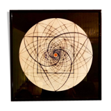 Vintage silkscreen by José Labra, signed, numbered, year 1972