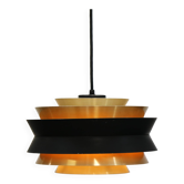 Large Swedish Lamp: Carl Thore Trava Model for Granhaga, 1970s Mid-Century