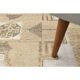 1970s Turkish Hand-Knotted Wool Cotton White Runner Rug 120X314