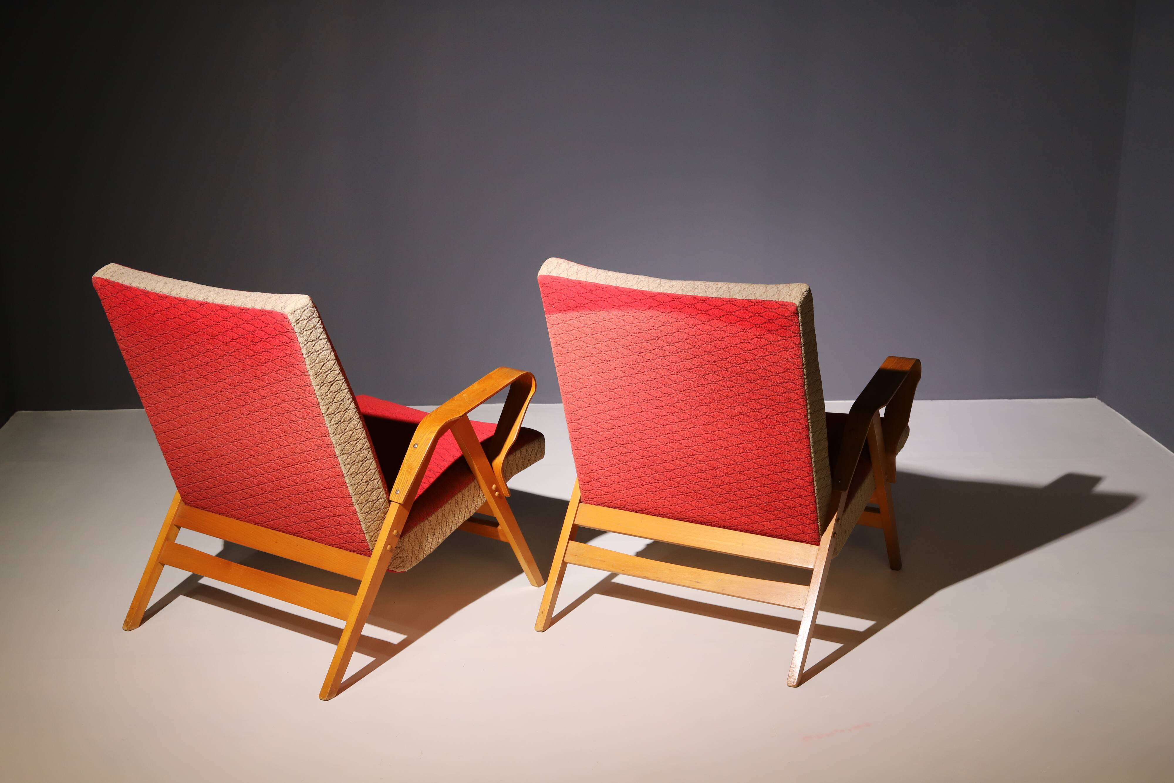 Pair of armchairs by František Jirák for TATRA nabytok, 1970´s, Czechoslovakia