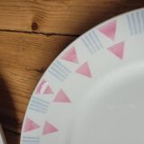 Set of 6 flat plates FB 26 Badonviller