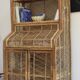 Rattan and woven wicker library