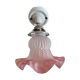 Tulip and porcelain wall lamp
