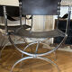 4 Chairs Maison Jansen “Savonarola”