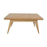 Modular coffee table up and down vintage feet compass