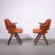 FT30 chairs designed by Dutch designer Cees Braakman for Pastoe. Circa 1950
