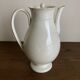 Creil and Montereau neo-classical Directoire coffee pot in fine earthenware circa 1800