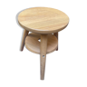 Light oak wood seat