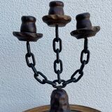Brutalist candelabra