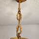 Antique gilded silver chandelier Florentine Rococo Louis XV Italy