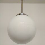 Art Deco hanging lamp in opaline