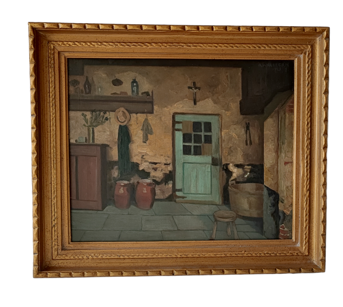 Peinture d’Alfred Wallecan