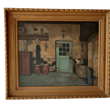 Peinture d’Alfred Wallecan