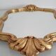 Louis XV style gilded rococo mirror