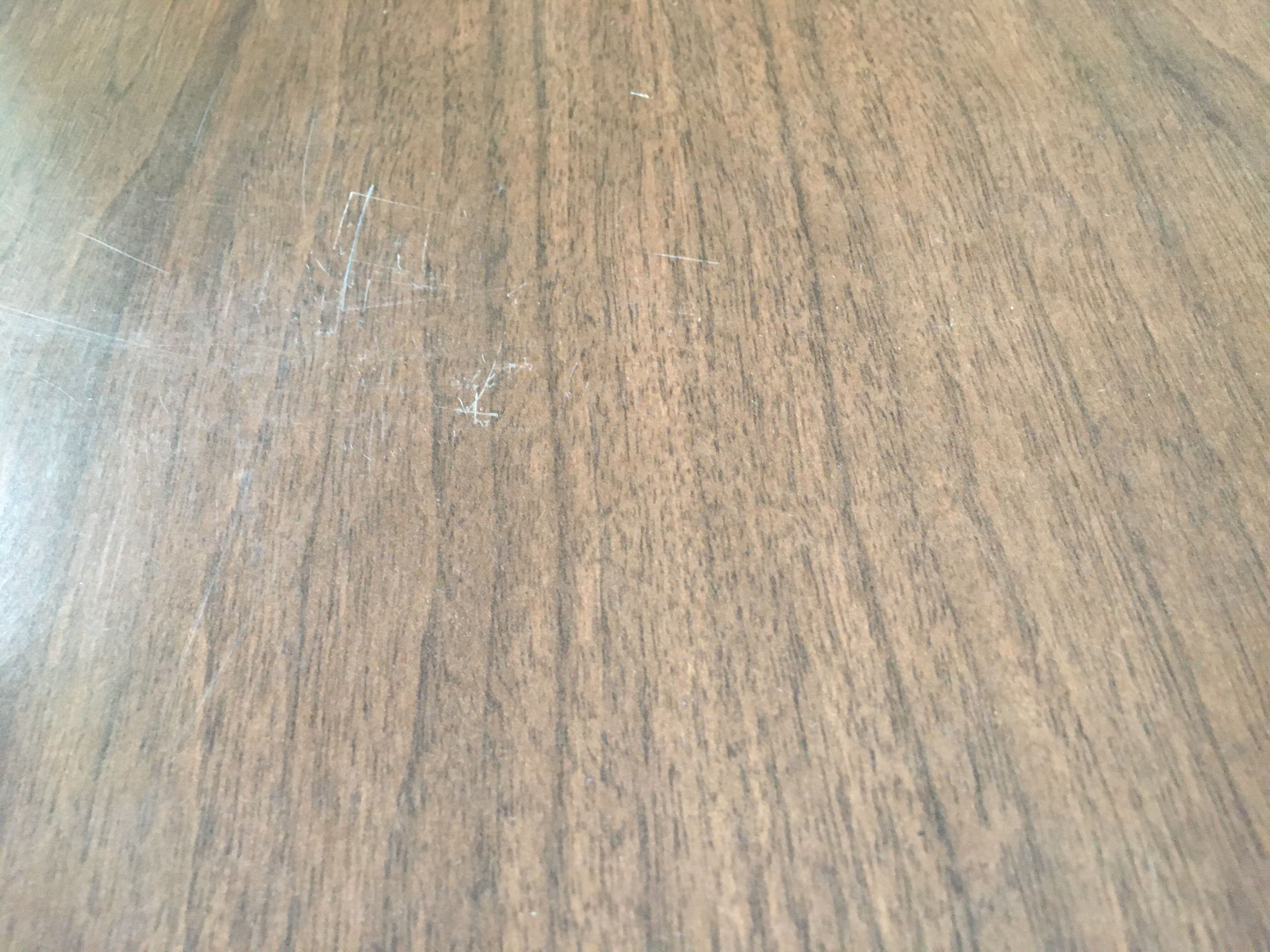 Meuble bar à roulettes en formica 50/60