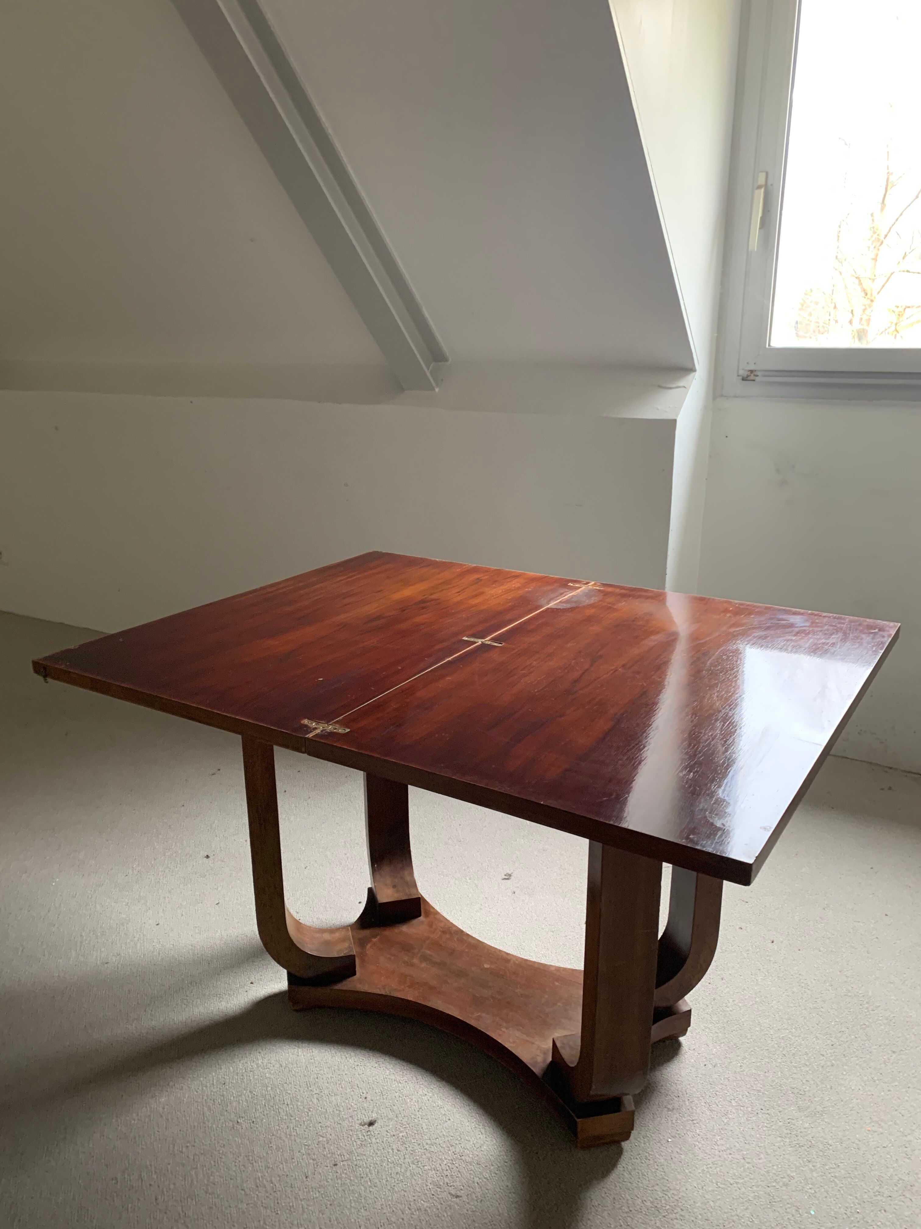 Art Deco extendable table