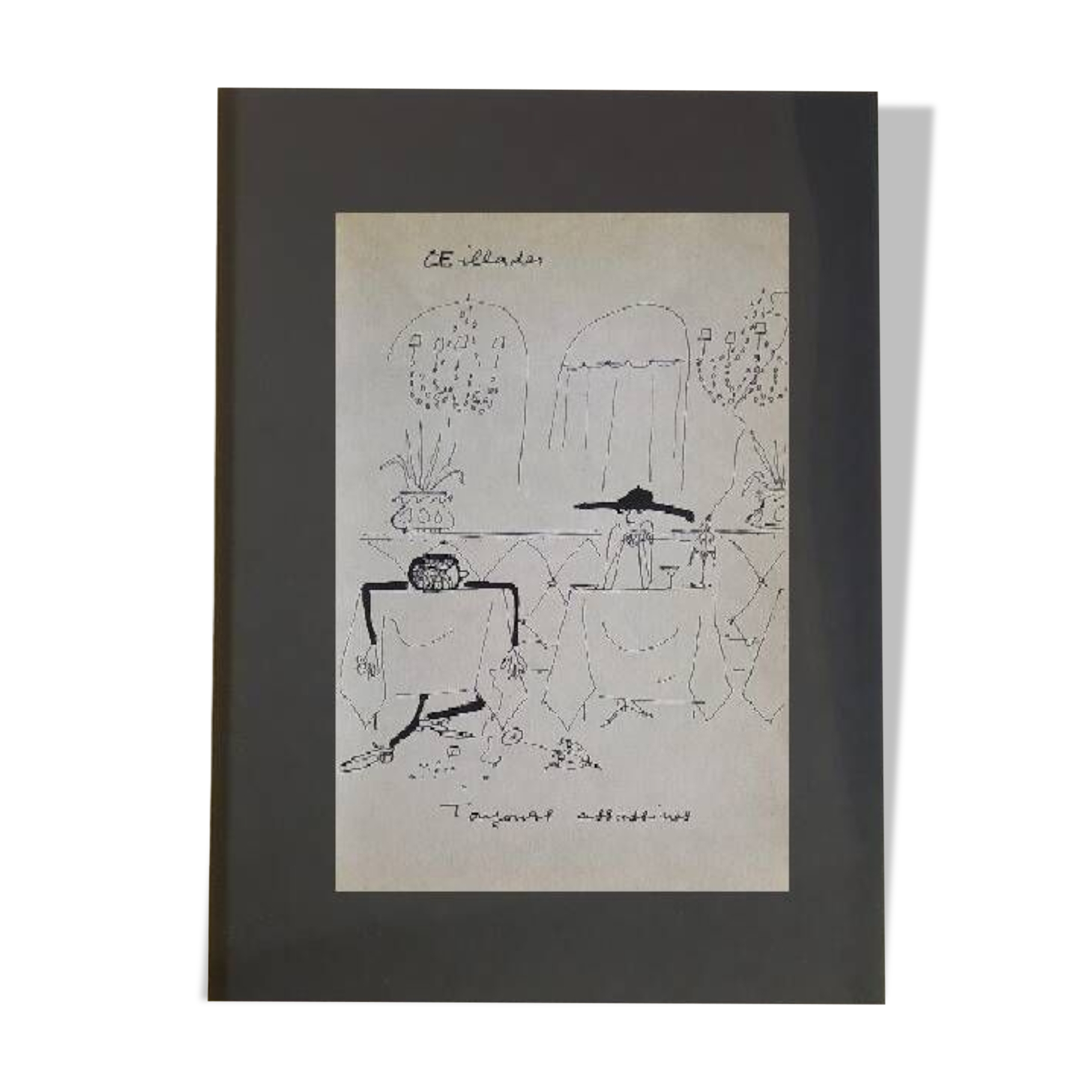 Daninos illustrations from 1962 “Oeillades”