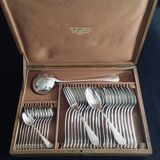 Ménagère 37 pièces Christofle modèle Directoire Queue de rat