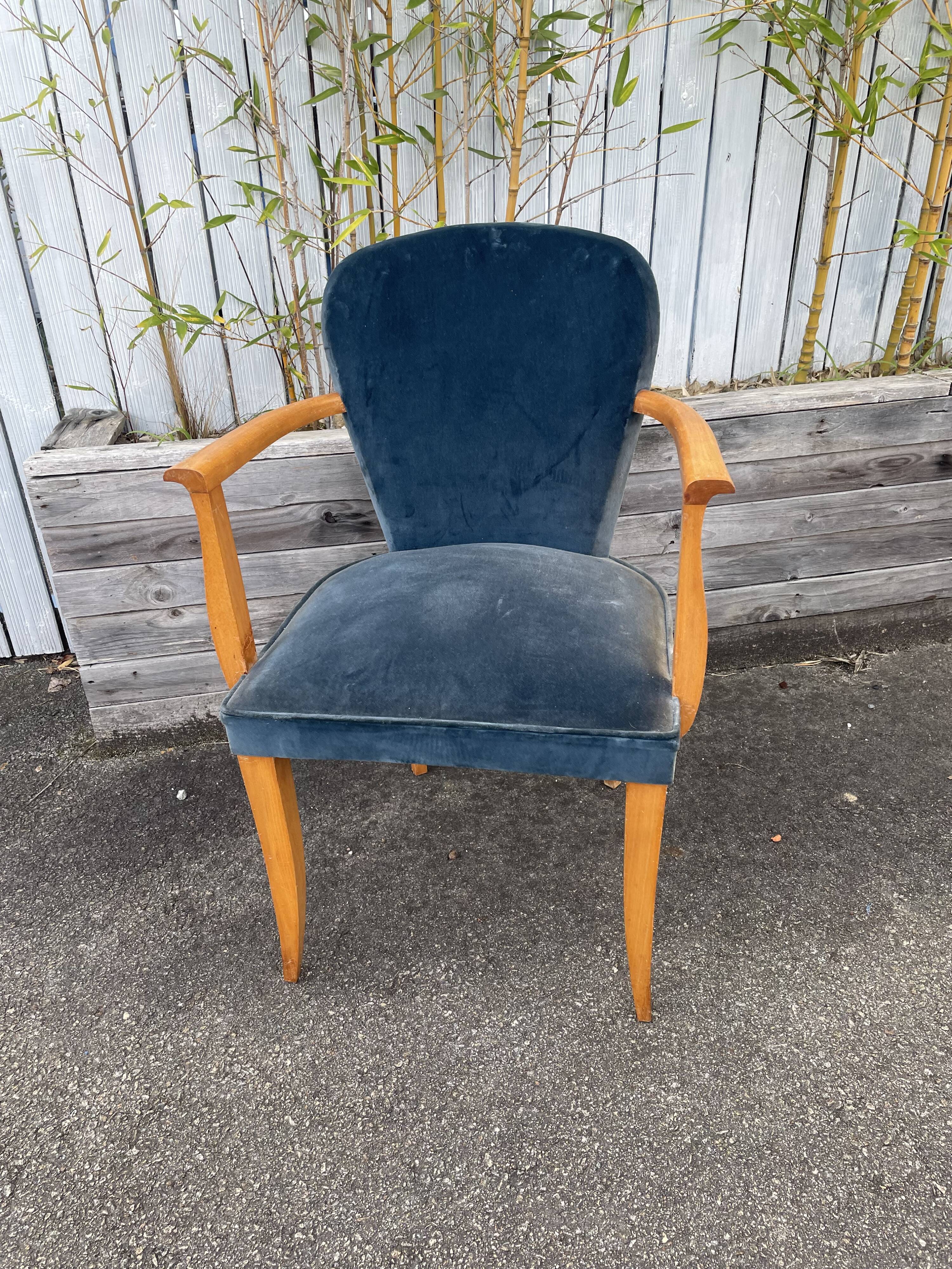 Fauteuil bridge année 40