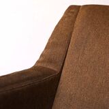 Vintage Scandinavian armchair with original fabric