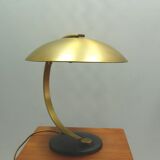 Brass table lamp, Hillebrand, 1960s