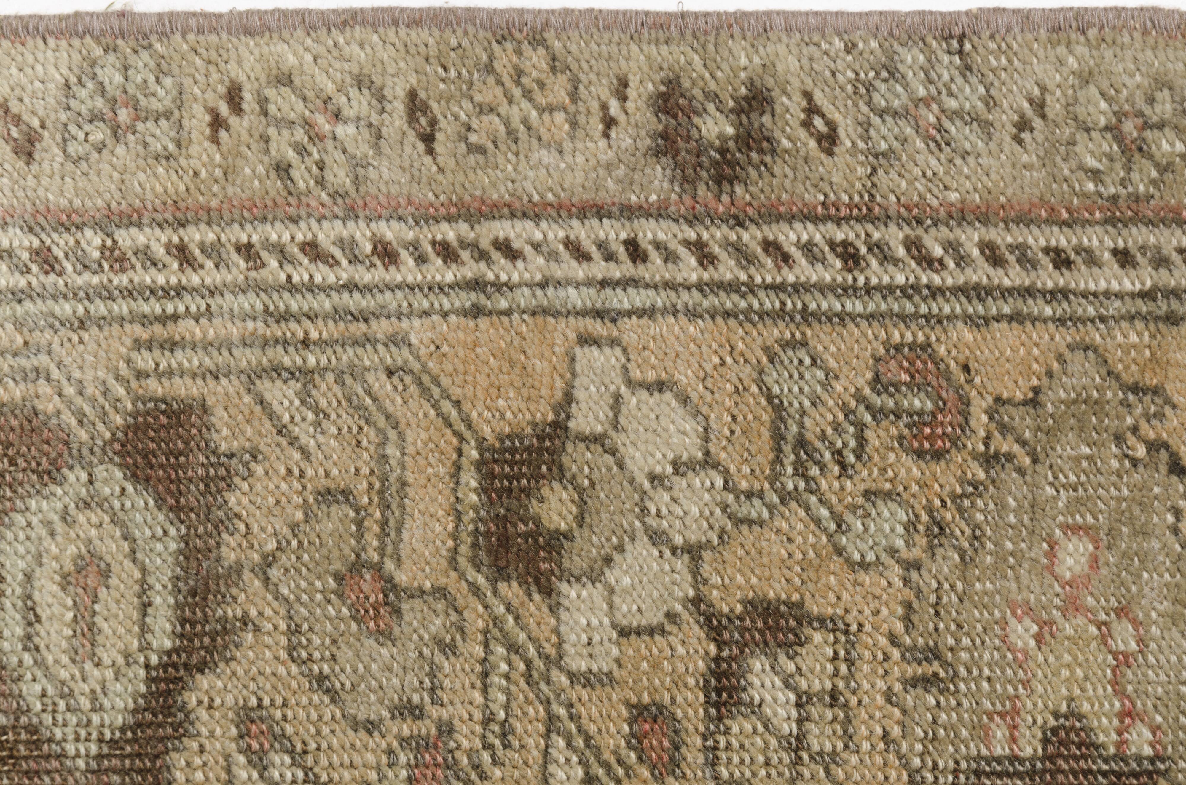 Oushak Turkish Floral Rug-823