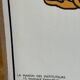 Vintage double-sided school poster “THE BEE / THE FISH”