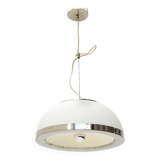 Opaline glass suspension by Pia Guidetti Crippa for Lumi, 1970s.