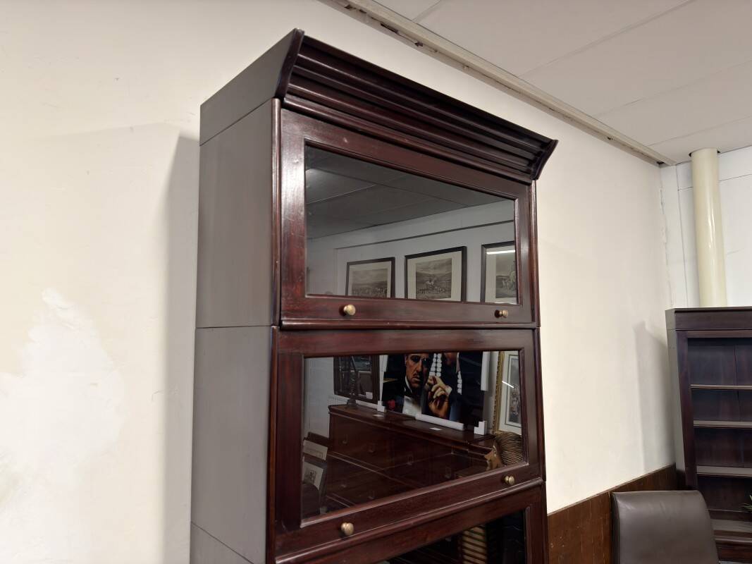 Classic English Globe Wernicke Bookcase